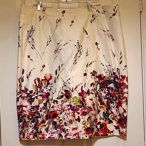 Sateen Pencil Skirt - Size 18 Tall - NWT